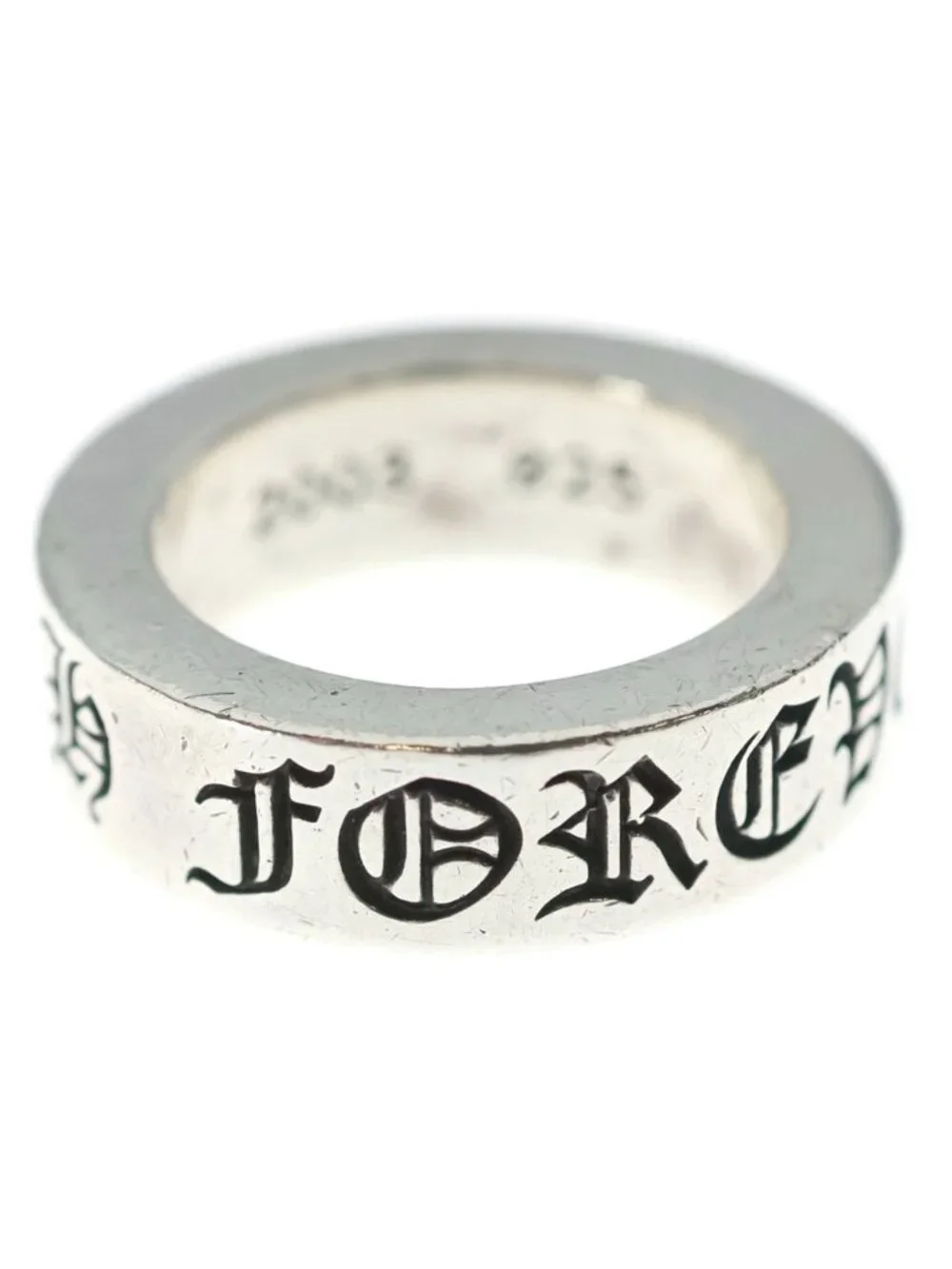 Chrome Hearts Spacer Forever Ring Silver